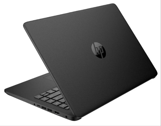 HP Portable Laptop, Student and Business, 14" HD Display, Intel Quad-Core N4120, 16GB DDR4 RAM, 64GB eMMC, 1 Year Office 365, Webcam, SD Card Reader, HDMI, Wi-Fi, Windows 11 Home, White, KKE Mousepad