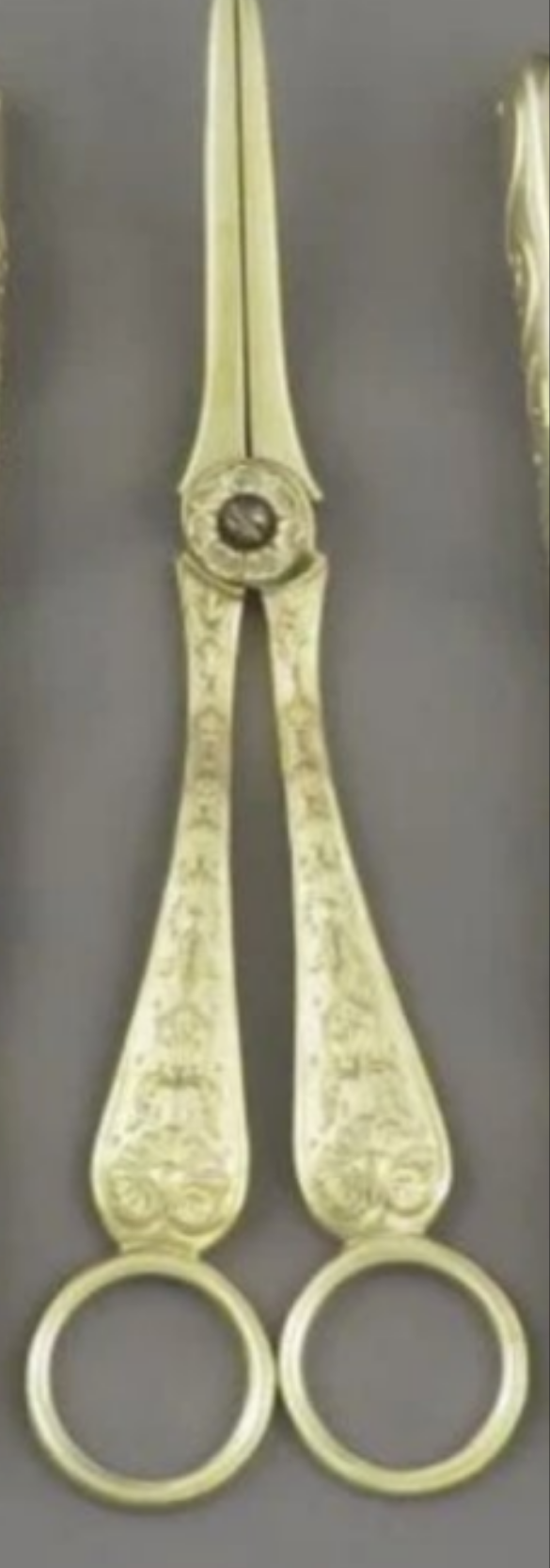 Elizabethan Pattern Silver Gilt Flatware Service for 18