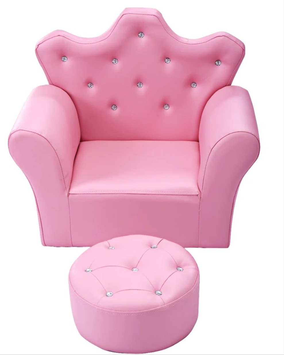 Kids 7'' Club Chair Chair and Ottoman