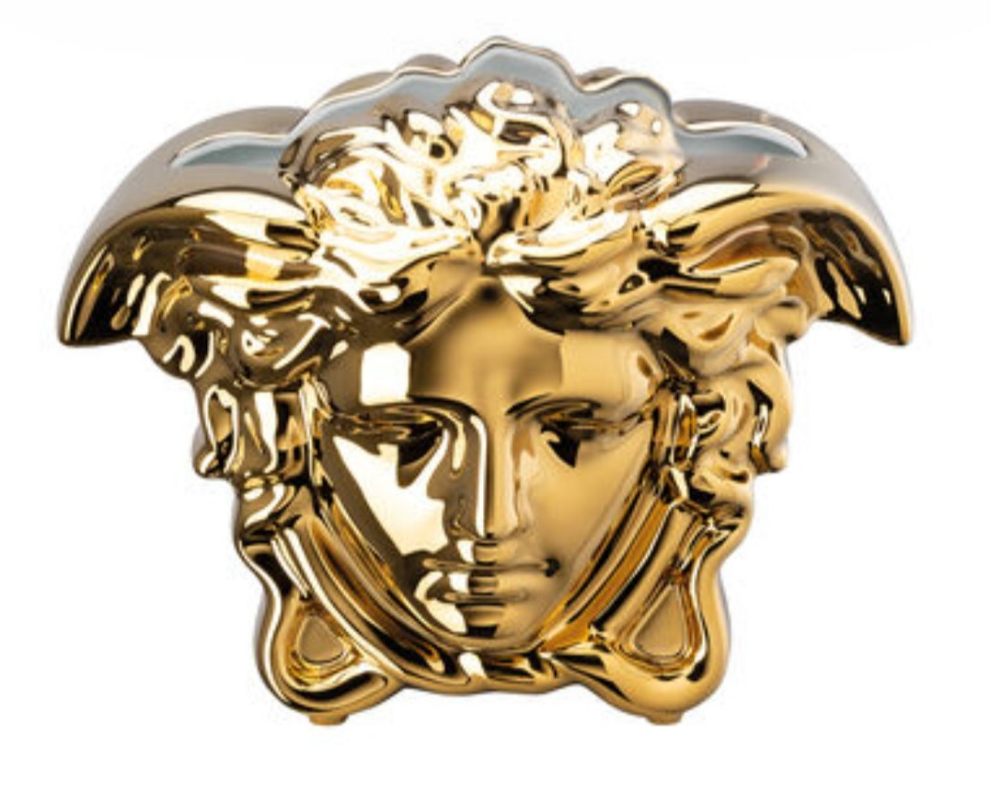 Versace Medusa Grande Gold
Vase, 11 3/4 inch Versace Medusa Grande Gold Vase - Ø 37,0 cm - h 30,0 cm, Porcelain