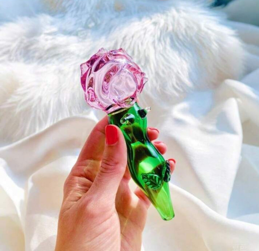 Handmade Pipe, Rose Design, Creative Curved Tube, Household Gadgets, Holiday Gift, Birthday Gift, Gift For Friends pbc