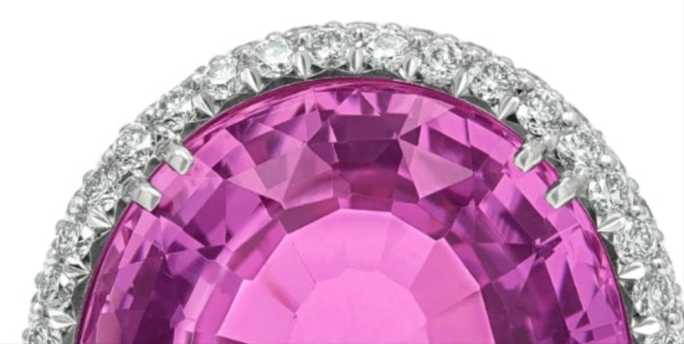 Pink Topaz Ring, 23.44 Carats