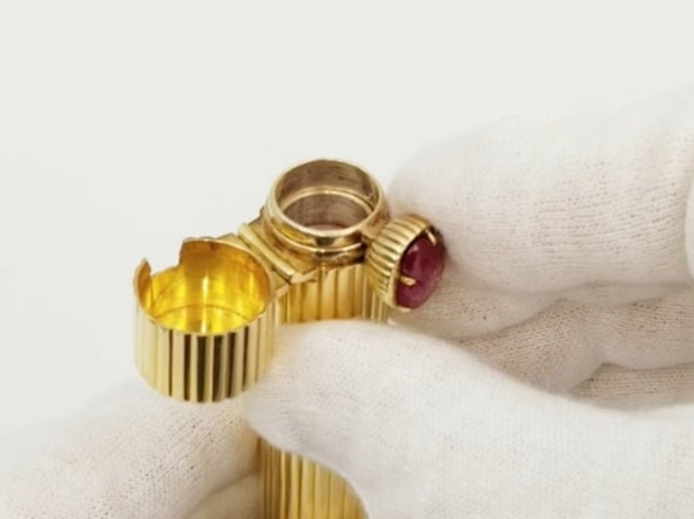 24k Gold Mughal Jadeite Jade Whiskey encrusted with gemstones Coral,Diamond,Jade,Blue Sapphire,Yellow Sapphire