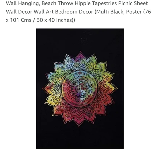 Tapestry multicolor