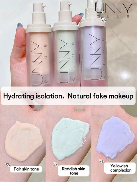 Color Corrector Isolation Cream, SPF 20 Sunscreen, Makeup Primer Skin Tone Correcting and Brightening Primer, Oil Control Moisturizing