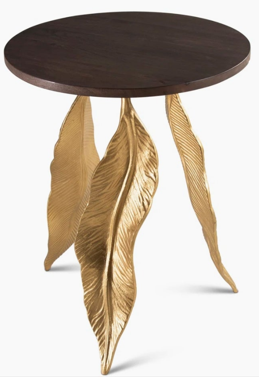 Solid wood feather design table
