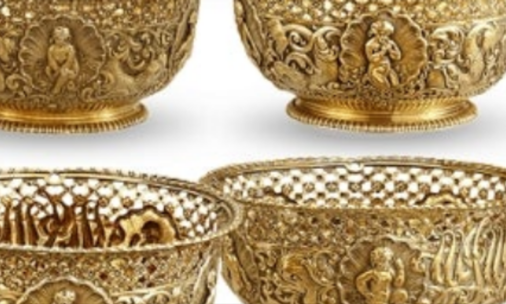 Tiffany & Co. Silver-Gilt Finger Bowls