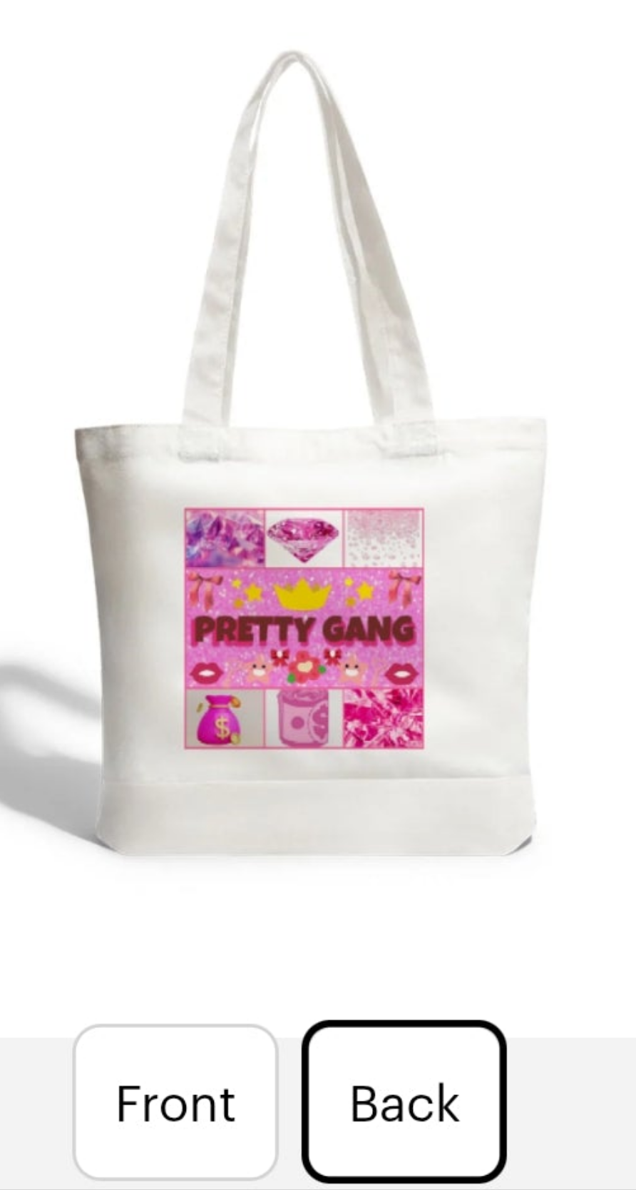 Pretty Gang merch by Cocomoney choose number beside product you want