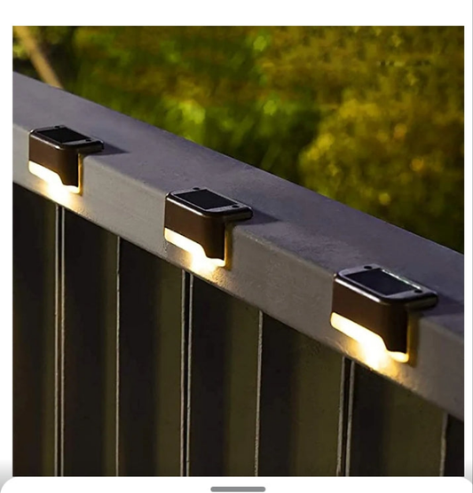 Solar Deck Lights, 16 Pack Waterproof LED Lights for Decks, Stairs, Fences, Yards and Patios white