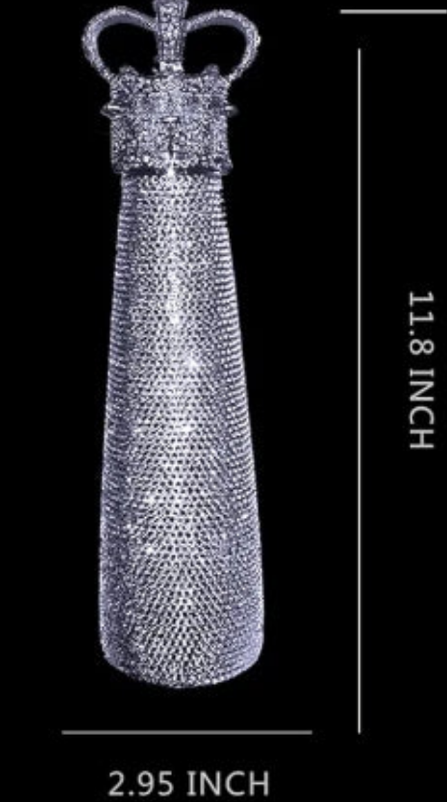 Crystal water bottle