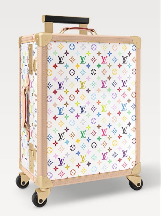 Louis Vuitton x Takashi Murakami Rolling Trunk
White Multicolored