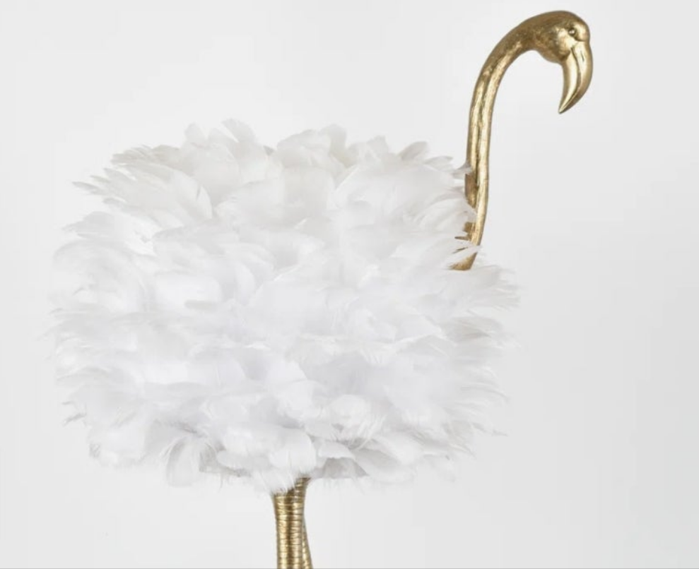 Feather Novelty Lamp