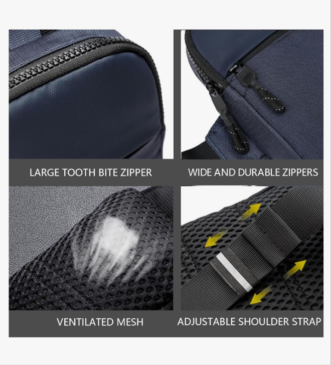 Mini Sling Bag for Women and Men, Small Crossbody Bag Casual Trendy Waterproof Phone Chest Bag for Travel
