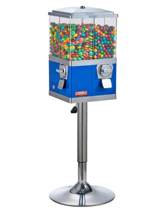 Gumball Machine Blue 4 Candy Dispenser Options