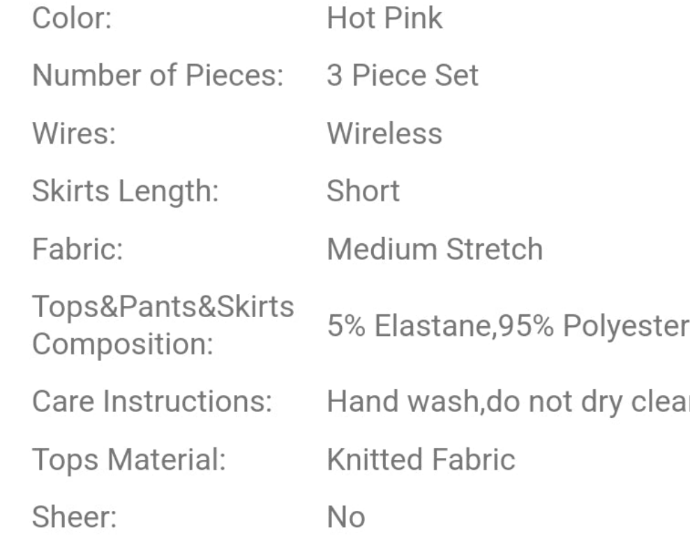 3pcs Women's Plaid Lingerie Roleplay Set