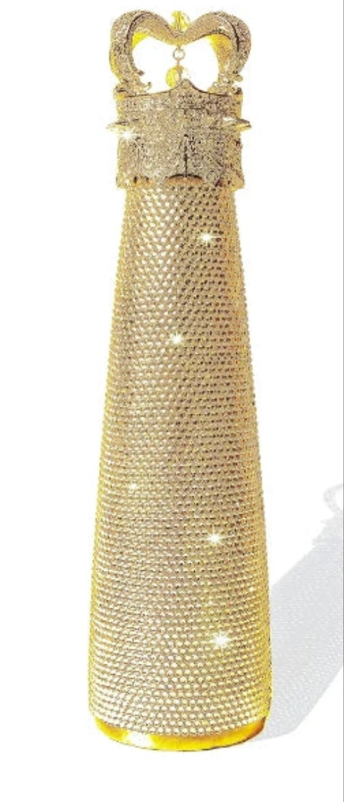 Crystal water bottle