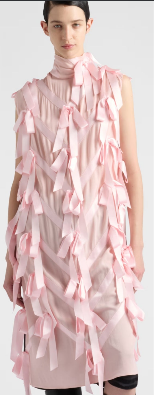 Prada Sablé dress with bows