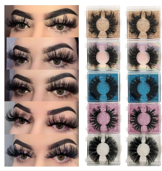 25mm COCOMONEY EyeLashes 10 PACK