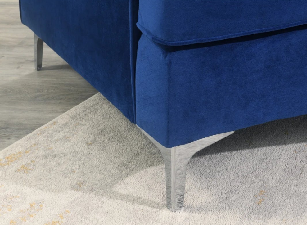 Luxurious 2 - Piece Velvet Sectional