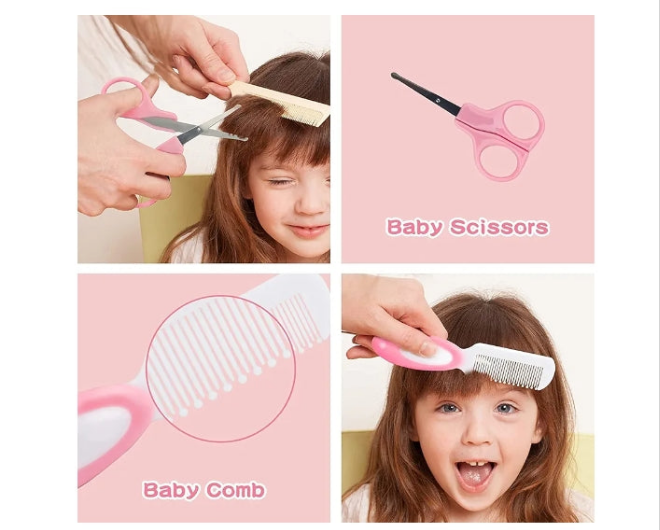 Baby Healthcare and Grooming Kit for Newborn Kids, 36PCS Upgraded Safety Baby Care Kit, Newborn Nursery Health Care Set, Baby Care Products