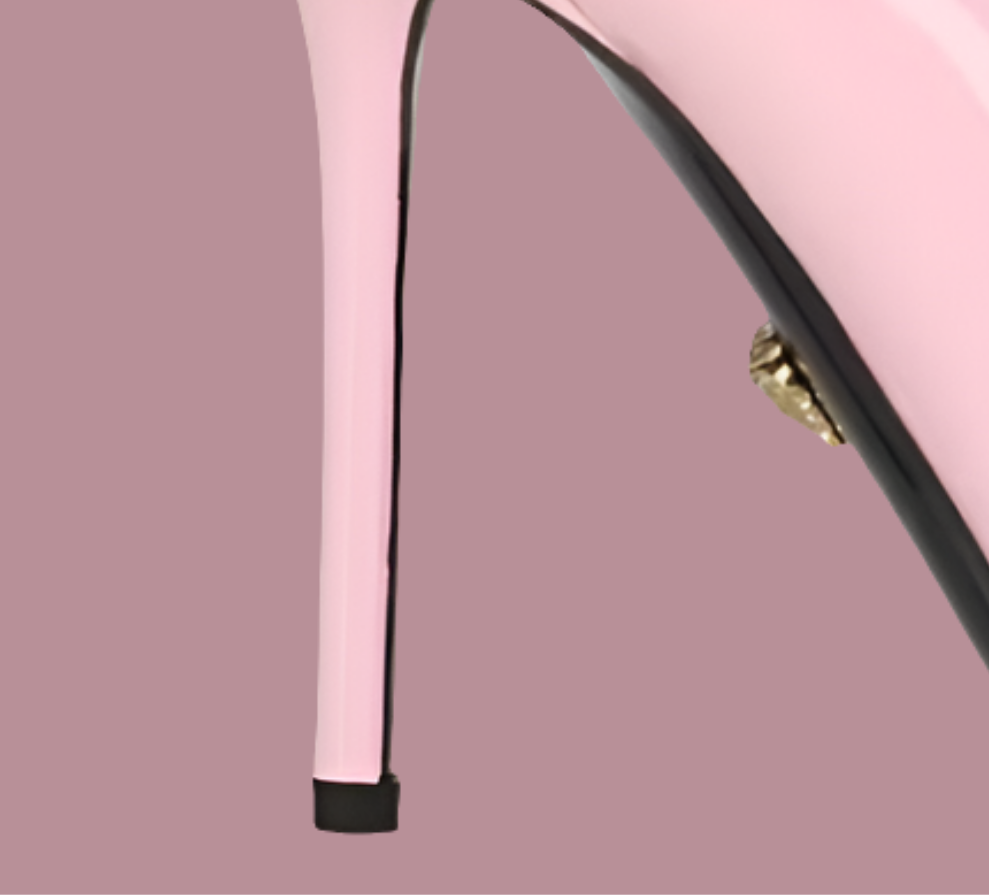 Versace Gianni Ribbon Pumps pale Pink Women's