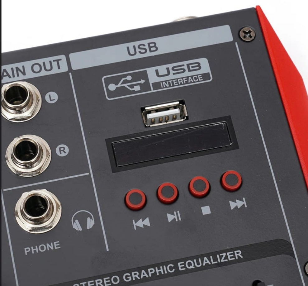 6 Channel Bluetooth Versatile Audio Mixer