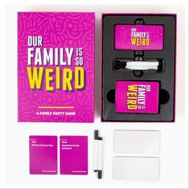Our Family is So Weird - A Family Party Game to Decide Who's Most Likely...