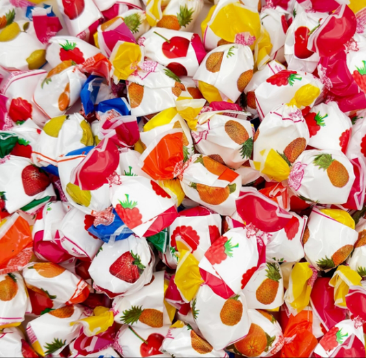 Fruit-Filled Assorted Bon Bons | 1.5 Pound Pack | Christmas Hard Candy, Individually Wrapped