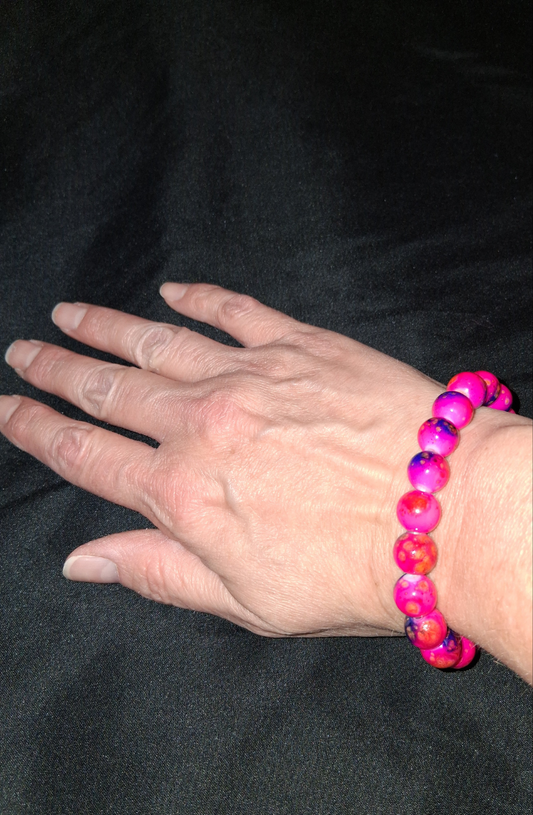 Beaded bracelet COCOMONEY costume jewelry only one