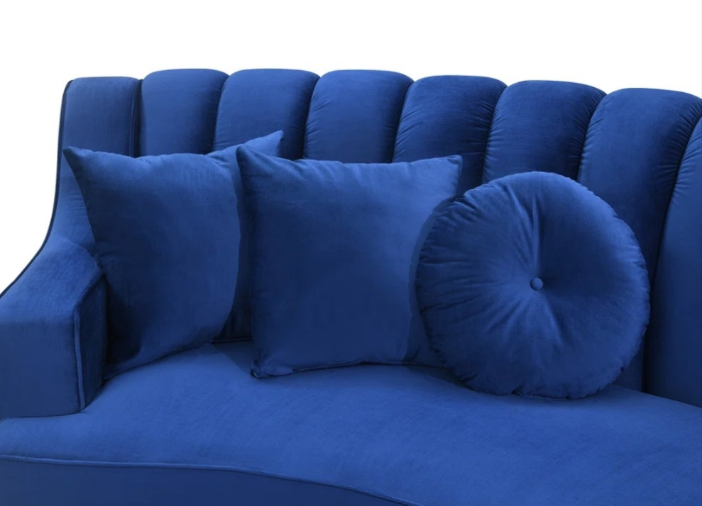Luxurious 2 - Piece Velvet Sectional