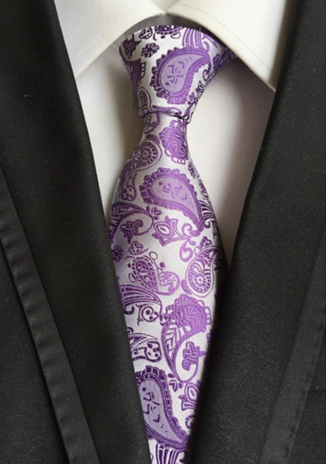 Lot 6 PCS Classic Men's Silk Tie Necktie Woven JACQUARD Neck Ties