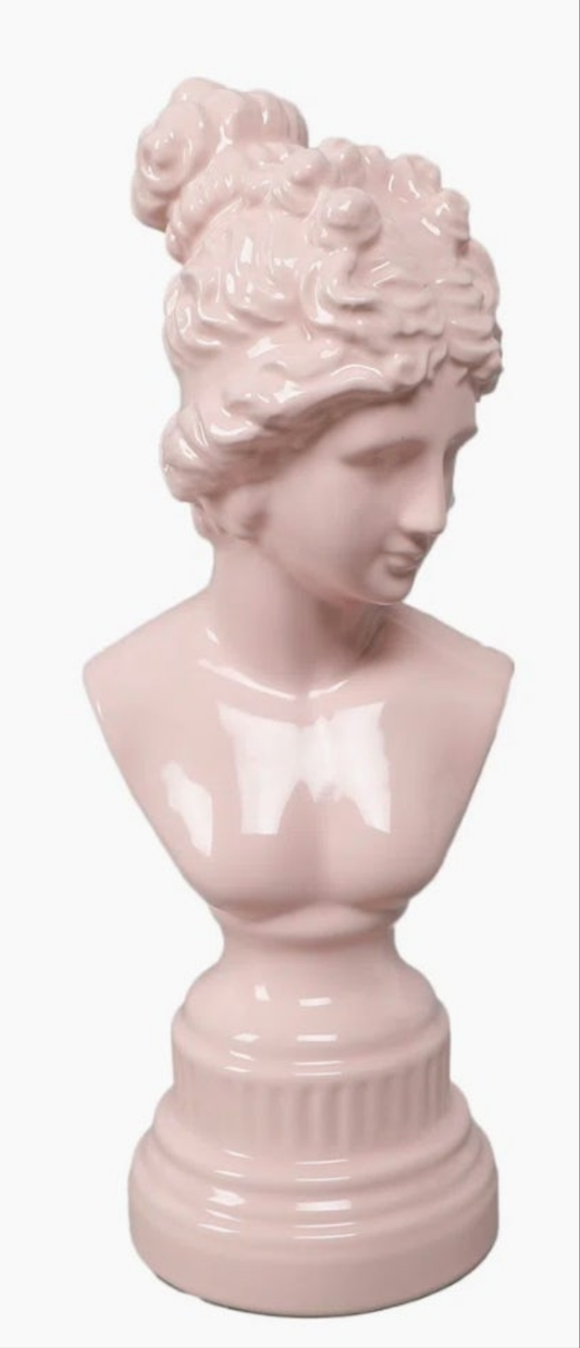 12 in Ceramic Greecian porcelain sculpture statue collectable