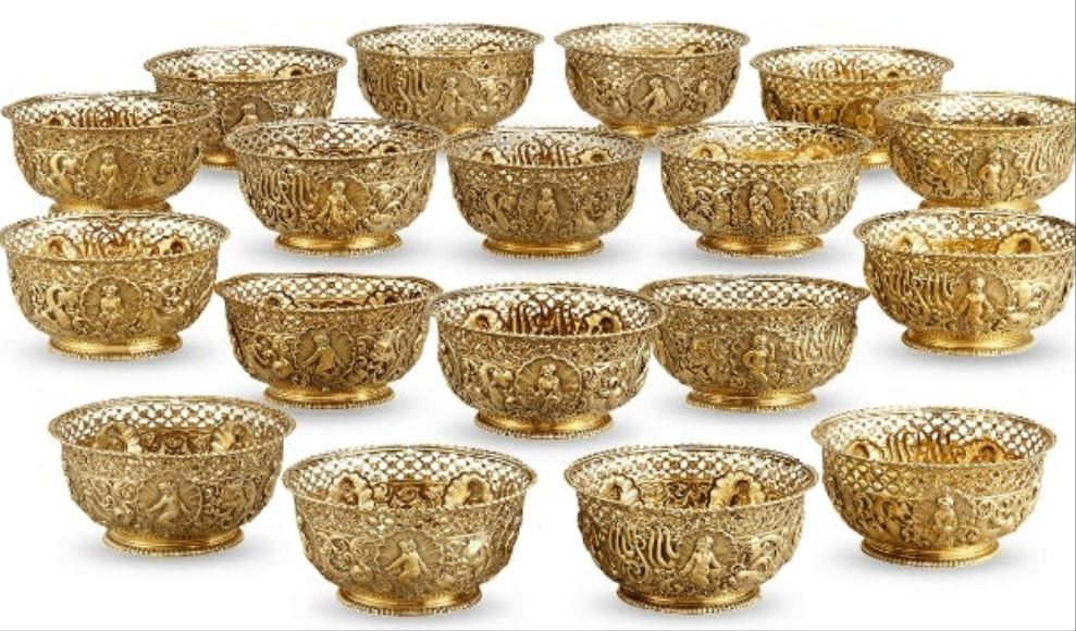Tiffany & Co. Silver-Gilt Finger Bowls