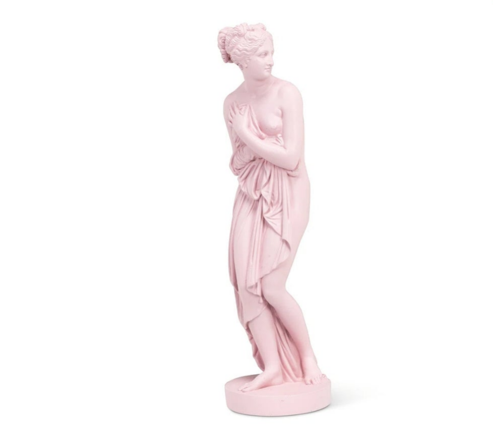 Pink Sculpture Overall
12'' H X 3'' W X 3'' D
Overall Product Weight
1 lb.