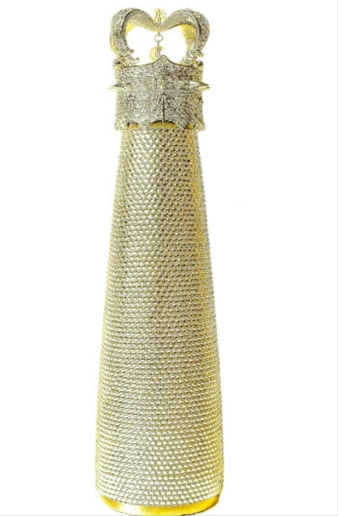 Crystal water bottle