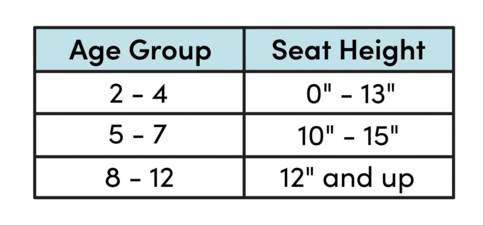 Kids 11.5'' Wood Club Chair Sofa / Sectional and Ottoman