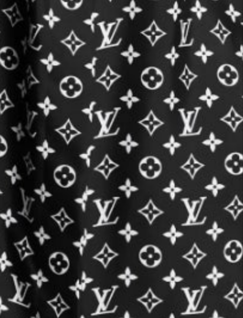 Louis Vuitton 
Monogram Silk Shirt Dress