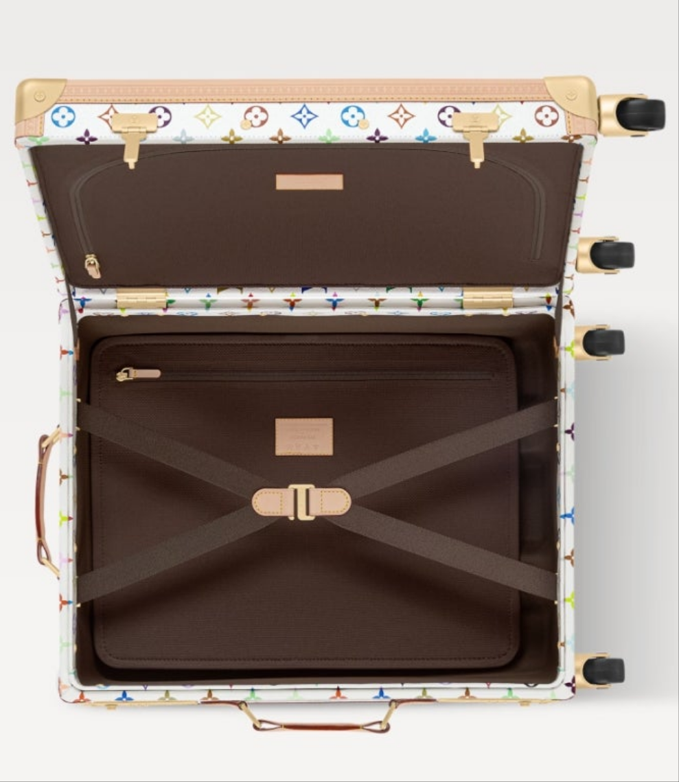 Louis Vuitton x Takashi Murakami Rolling Trunk
White Multicolored