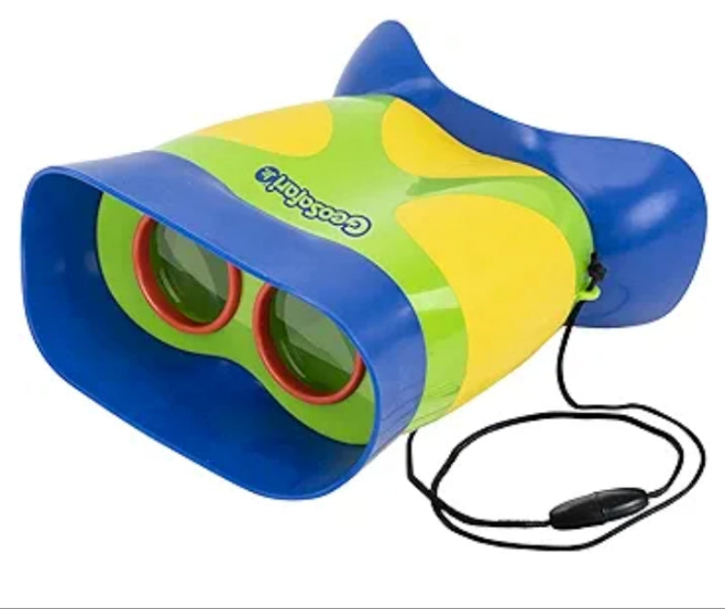 Educational Insights GeoSafari Jr. Kidnoculars - Binoculars for Kids Ages 3+, STEM and Outdoor Toys for Toddlers, Gifts for Toddlers, Stocking Stuffers for Kids