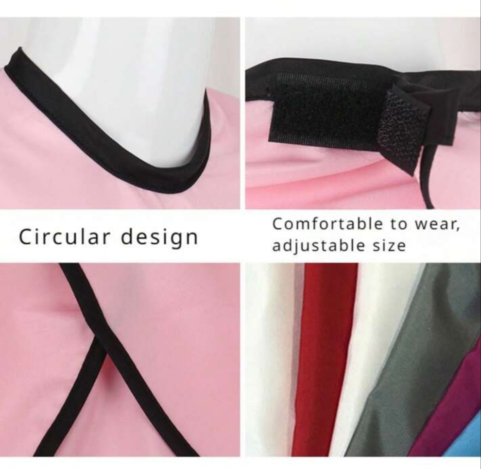 1pc Hair Salon Cape For Hair Styling, Haircutting, Hairdressing, Coloring, Dyeing And Bleaching, Hairdresser Tool makeup cape
