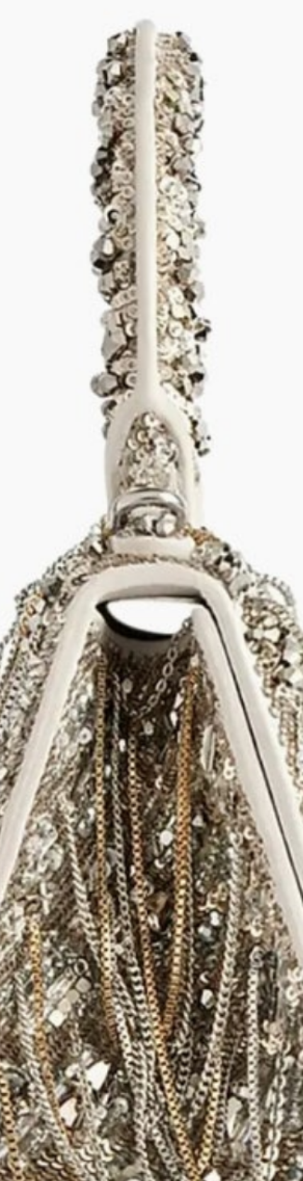 Balenciaga
Hourglass XS Top Handle Bag with Chain Embroidery