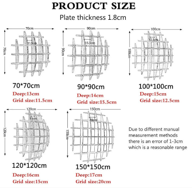 Wooden Shelves for Wall,Antique Display Rack,Round Shelf,Wooden Wall Shelf Chinese Simple Modern Racks Retro Porch Tea Display Cabinet,B-150150cm