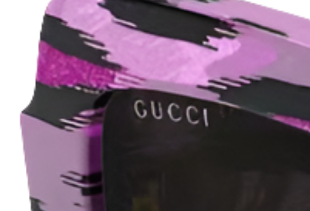 Gucci Oversized Square Frame Sunglasses
Fuchsia Leopard/Grey (GG1547S-003-FR