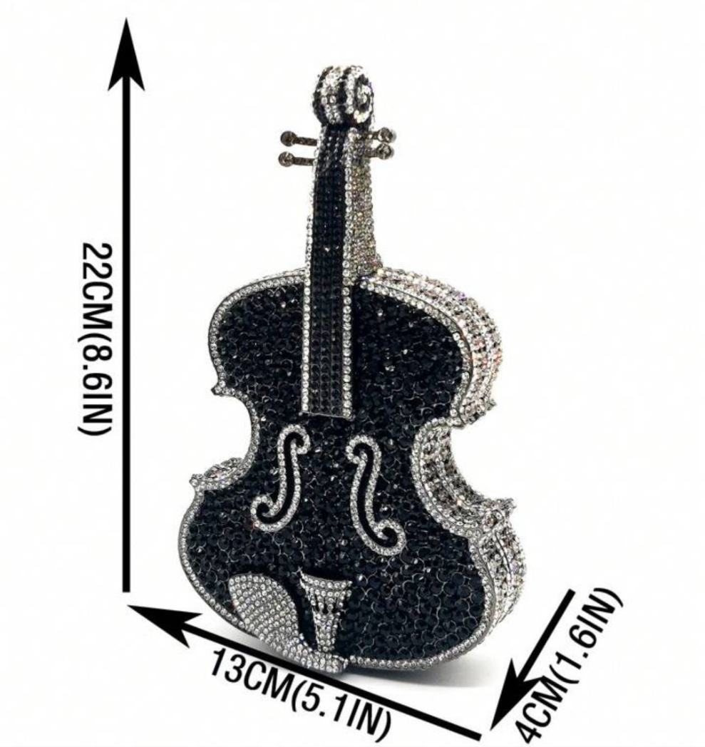 COCOMONEY Violin Playa Evening Bag
