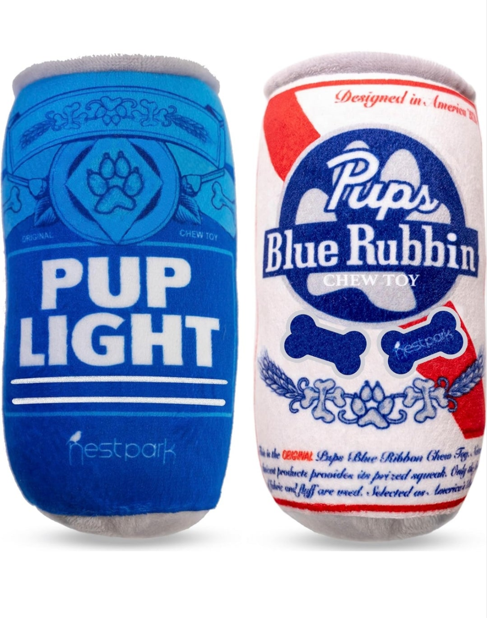 Puppy Chiefer 3000 - Funny Dog Toys - Plush Squeaky Weed for Medium, Small and Large - Cute Dog Gifts for Dog Birthday - Cool Stuffed Dog Toys