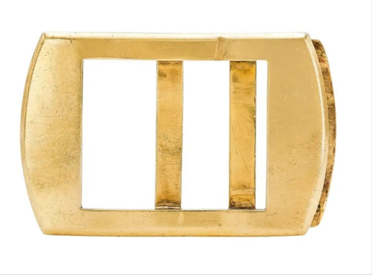 Cartier 18k Gold Antique 1930s Cartier Gold Belt Buckle