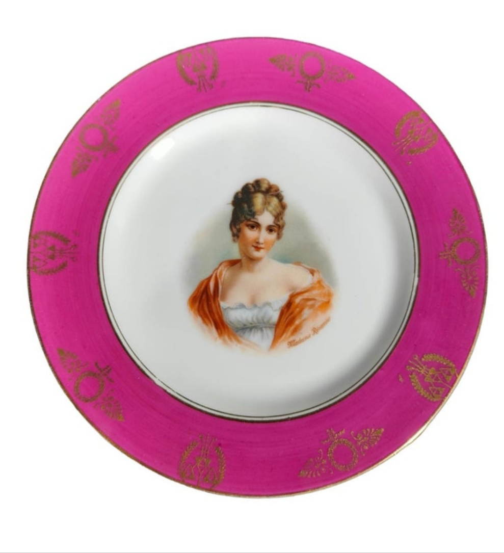 Service, Porcelain Tableware with Napoleon Pirkenhammer, 1880