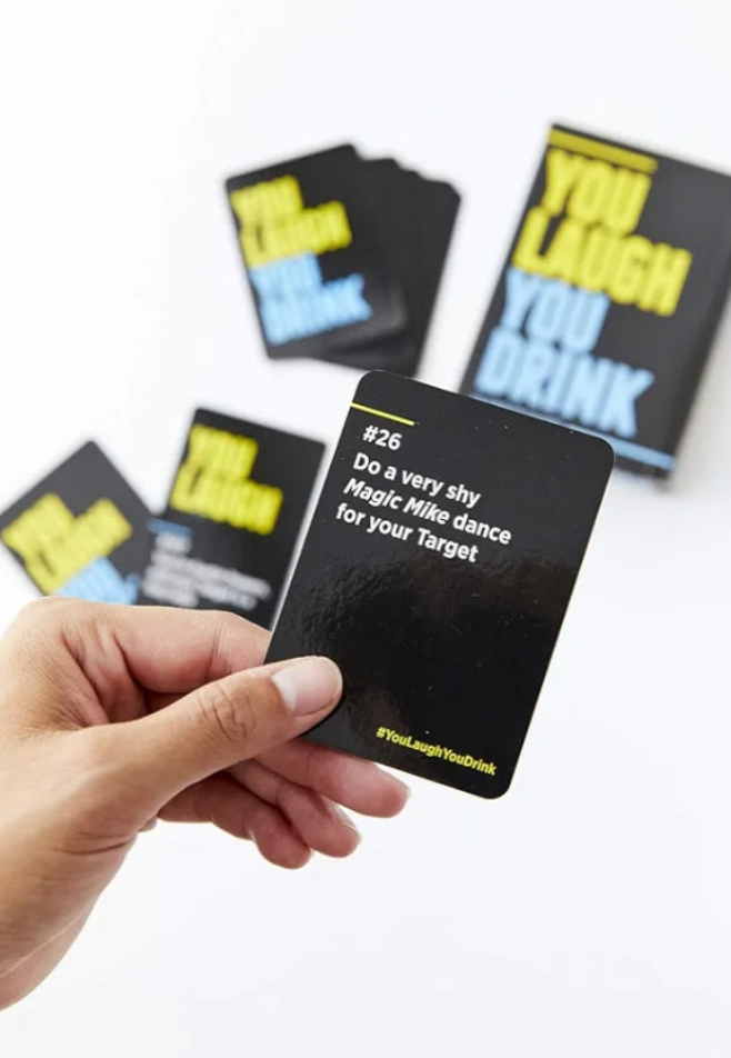 The Drinking Game for People Who Can't Keep a Straight Face [A Party Game]