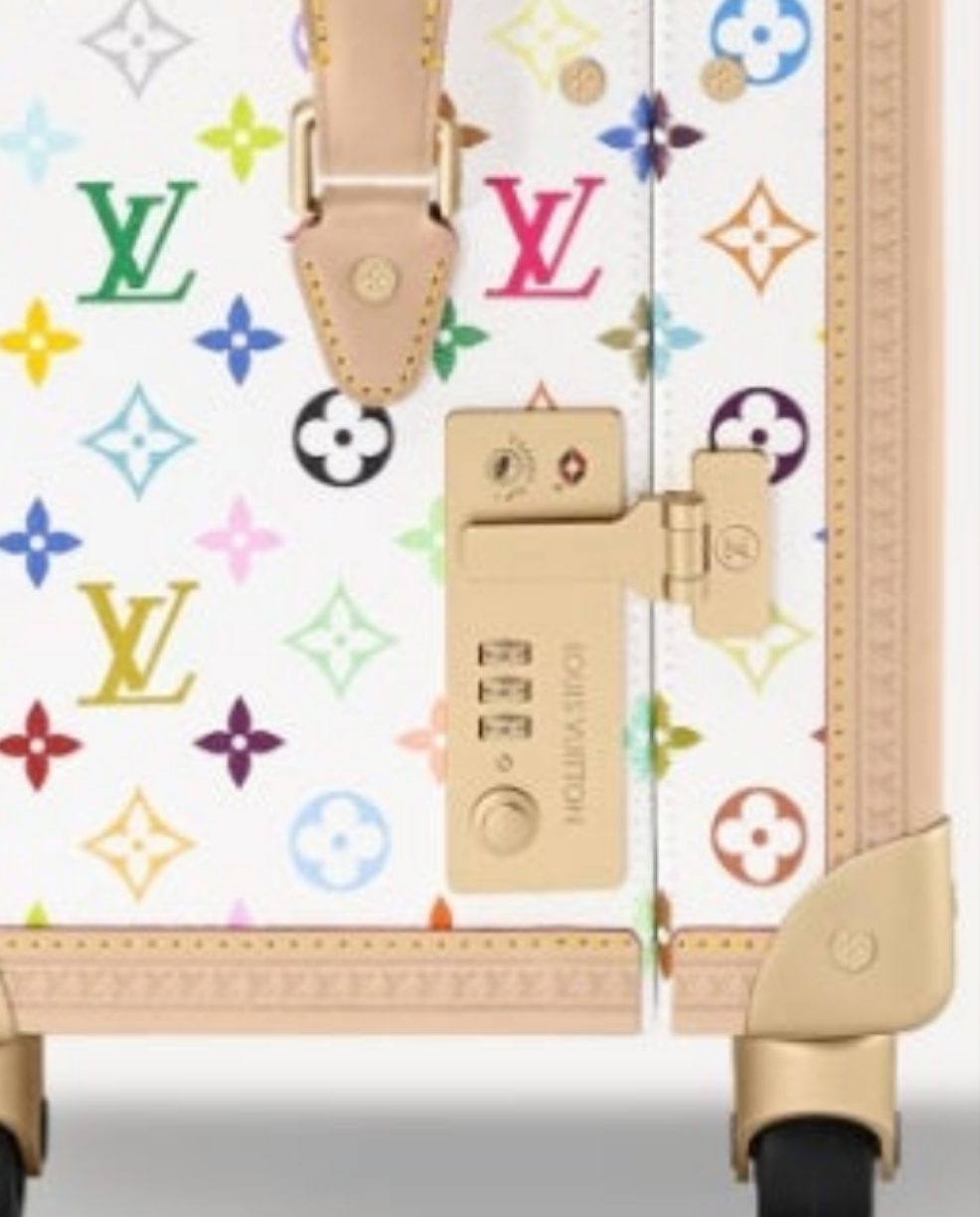 Louis Vuitton x Takashi Murakami Rolling Trunk
White Multicolored