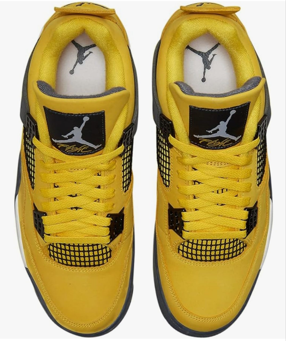 Jordan Mens Air 4 Retro CT8527 700 Lightning 2021 - Size 11